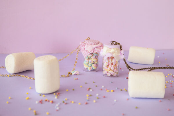 Μπουκάλι "Marshmallows" Λιλά/Μπρονζέ - Image 2
