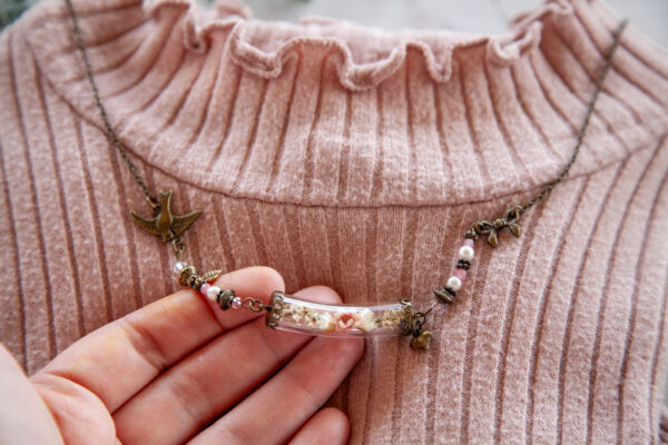 Κολιέ "Dried Wildflowers" - Image 2