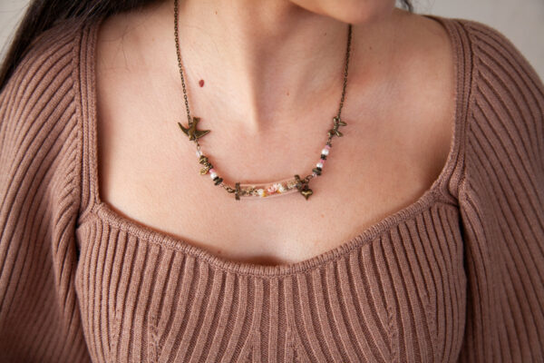 Κολιέ "Dried Wildflowers" - Image 6
