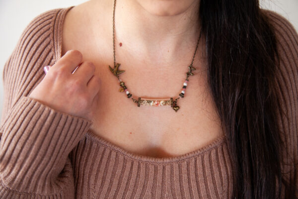 Κολιέ "Dried Wildflowers"