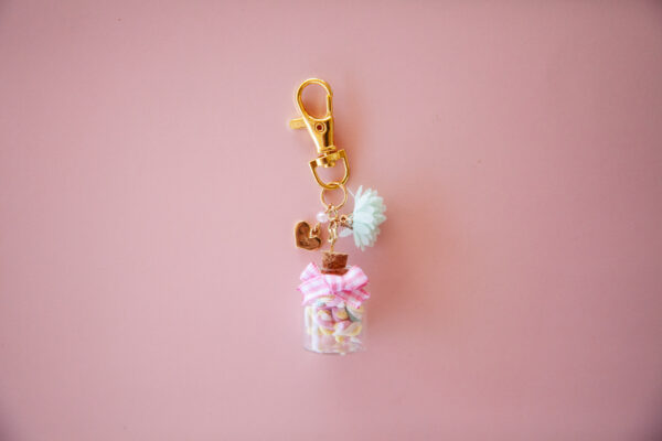 Βag Charm "Marshmallow Bottle"