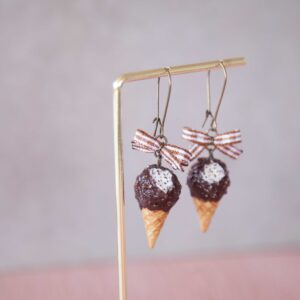 Σκουλαρίκια "Magic Almond Cones"