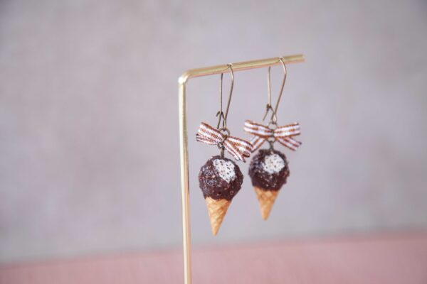 Σκουλαρίκια "Magic Almond Cones"