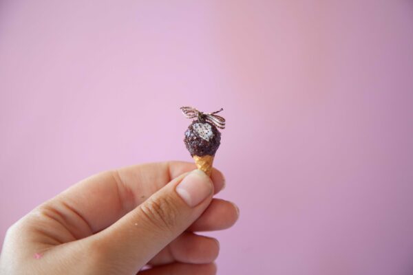 Σκουλαρίκια "Magic Almond Cones" - Image 11