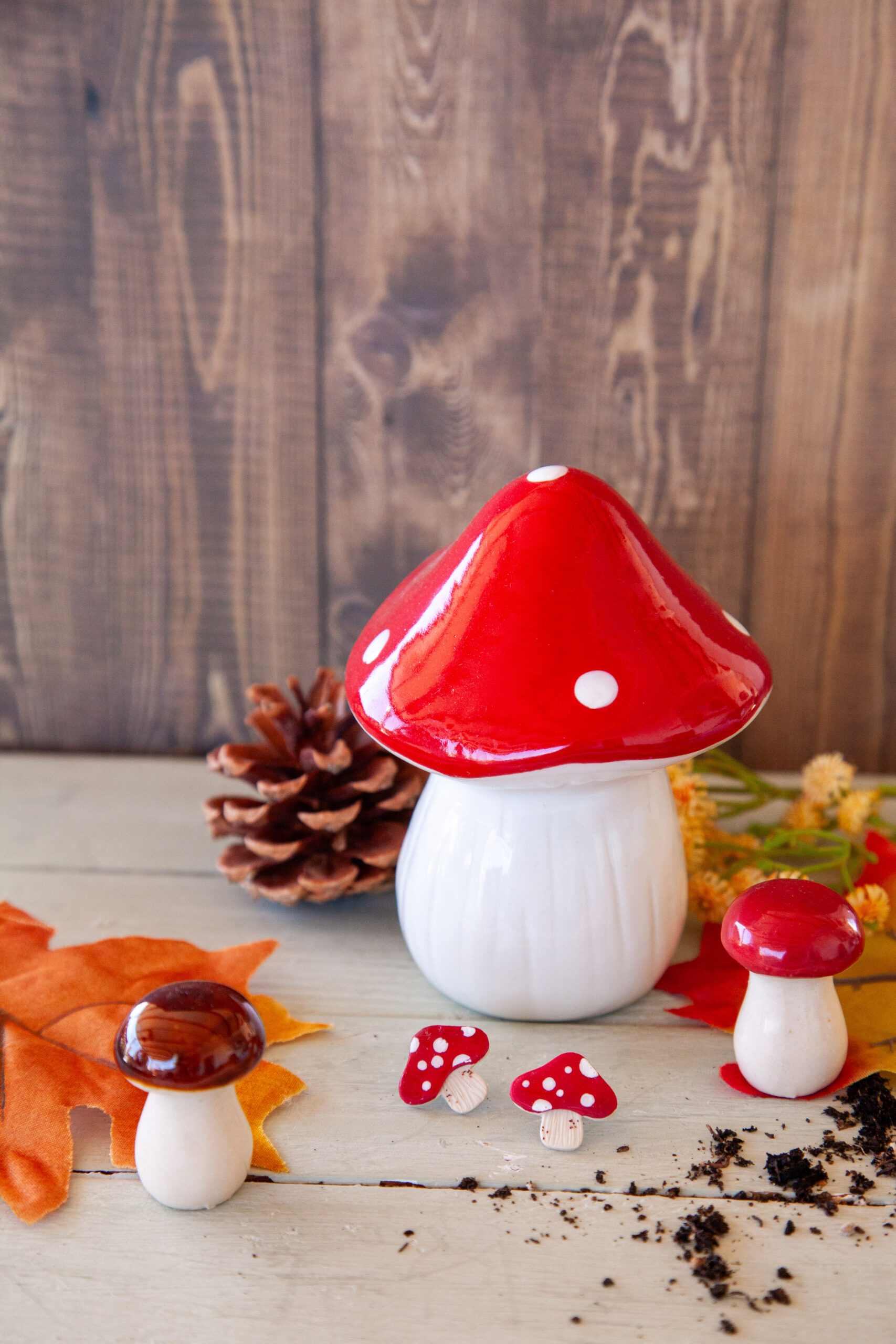 Σκουλαρίκια "Cute Little Mushrooms" - Image 7