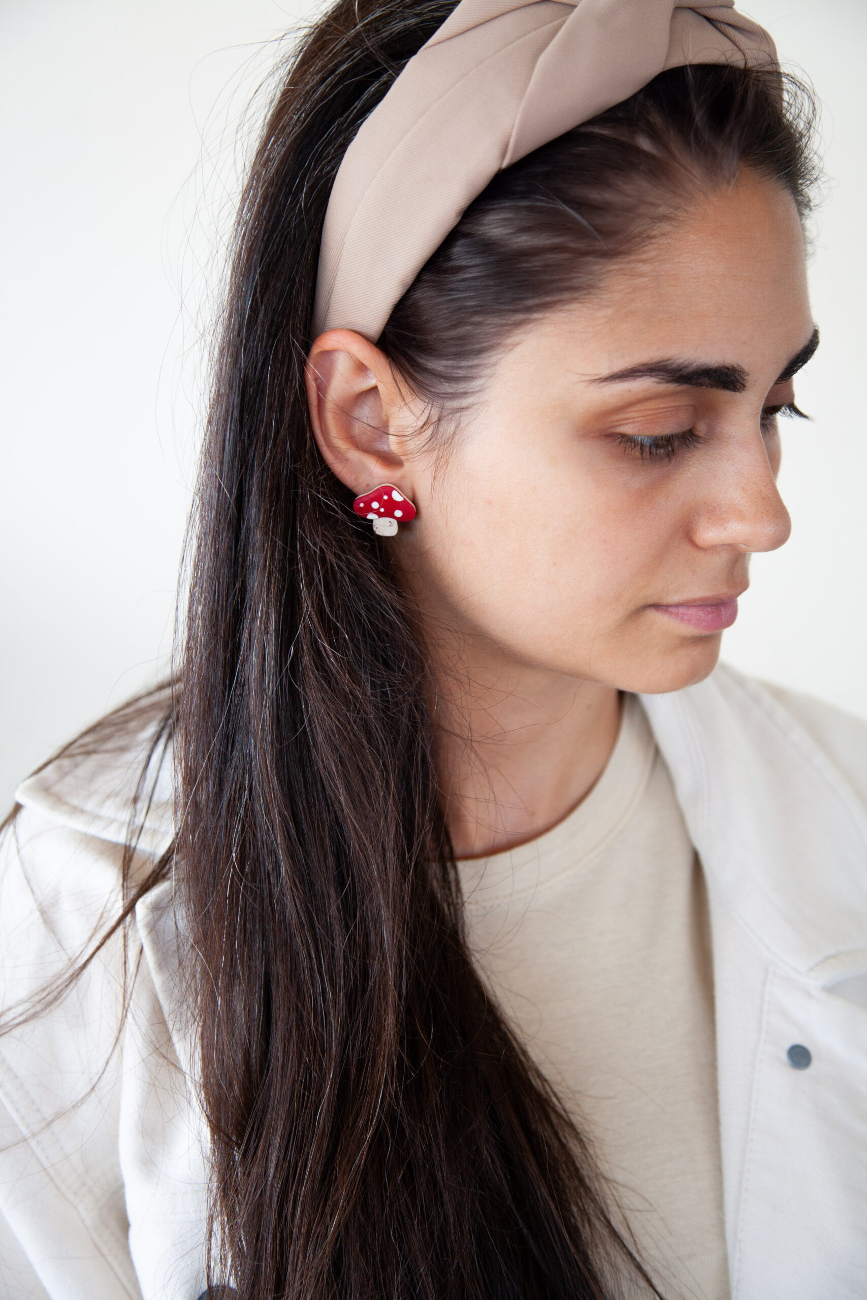 Σκουλαρίκια "Cute Little Mushrooms" - Image 6