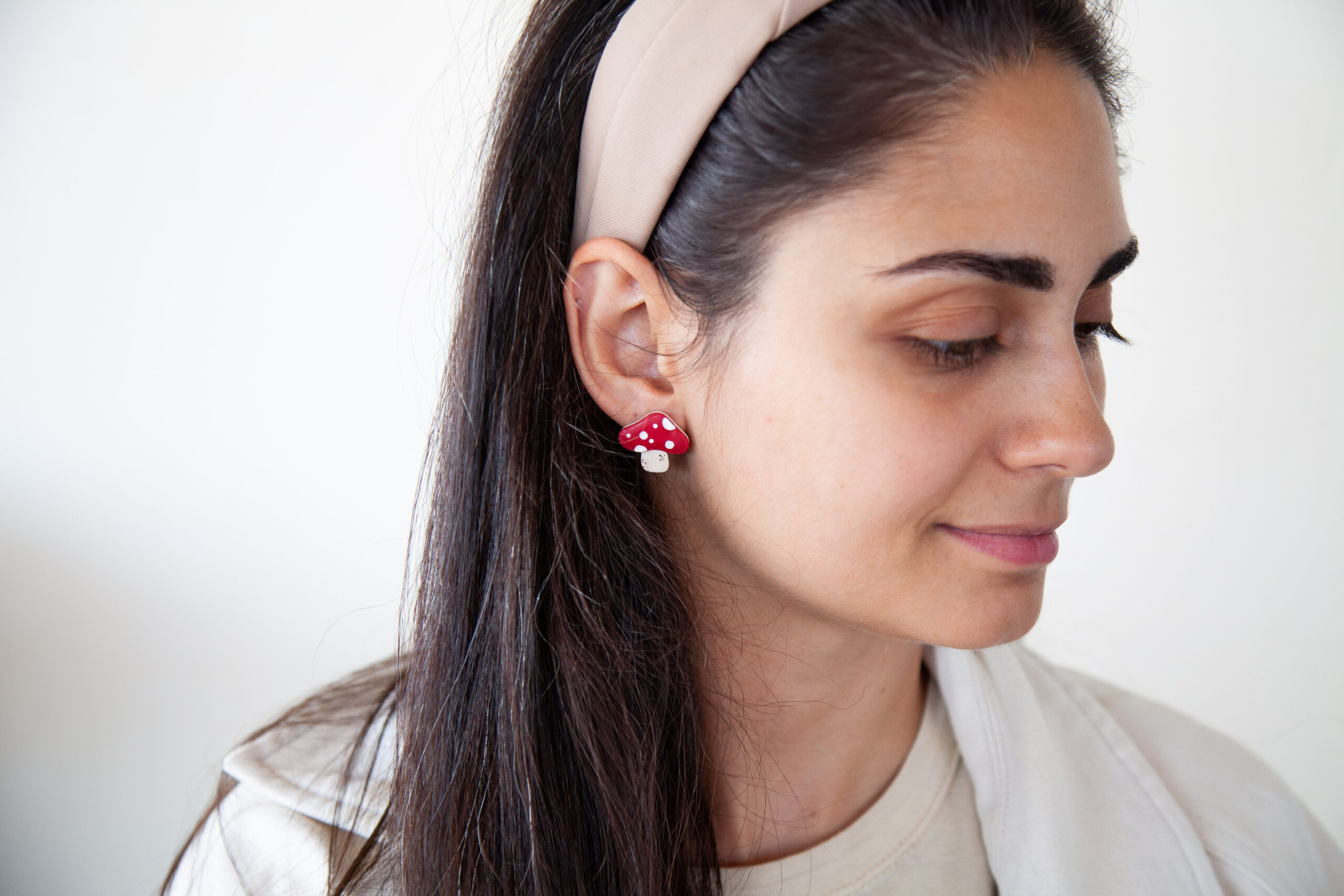 Σκουλαρίκια "Cute Little Mushrooms" - Image 9