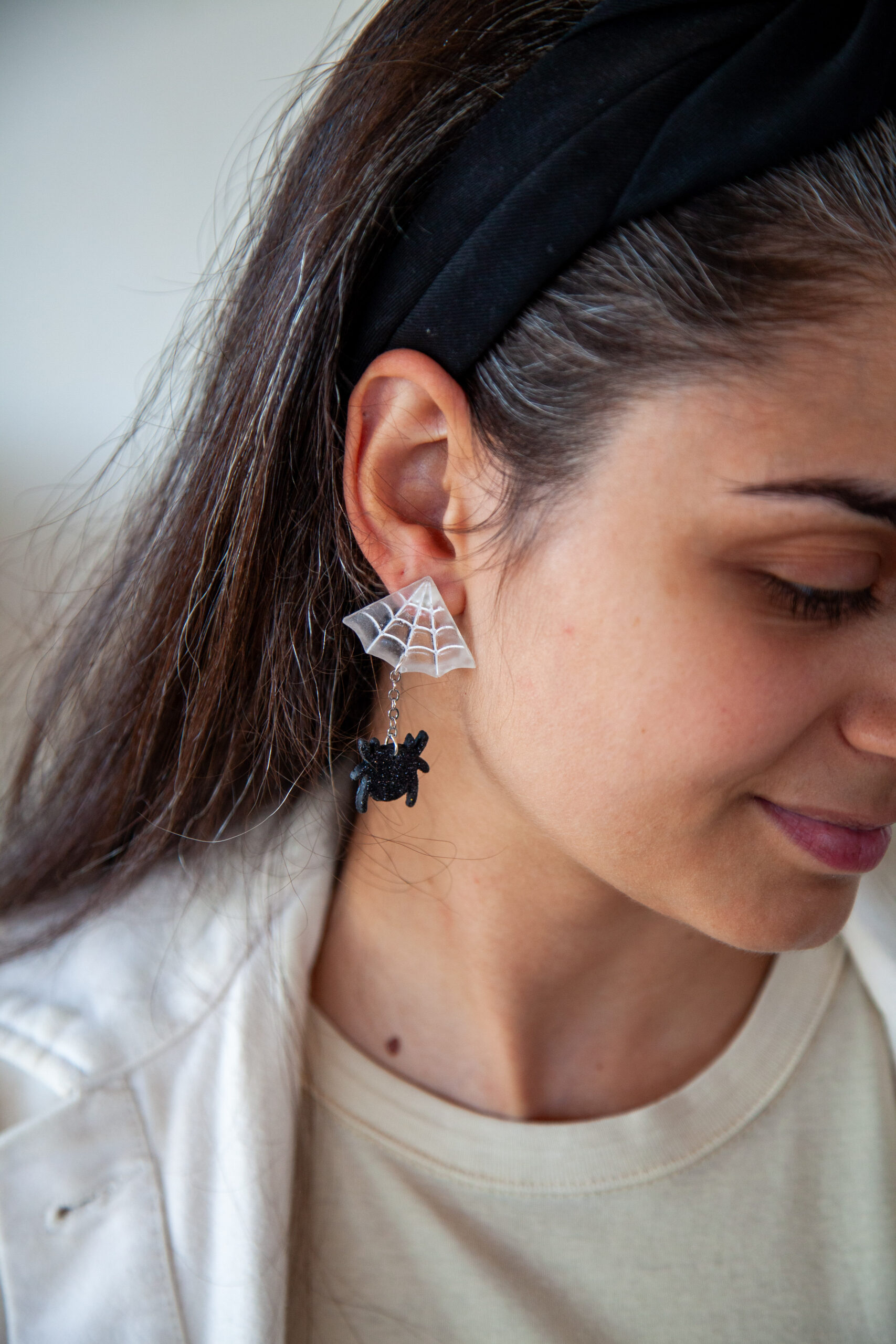 Σκουλαρίκια "Itsy Bitsy Spider" - Image 2