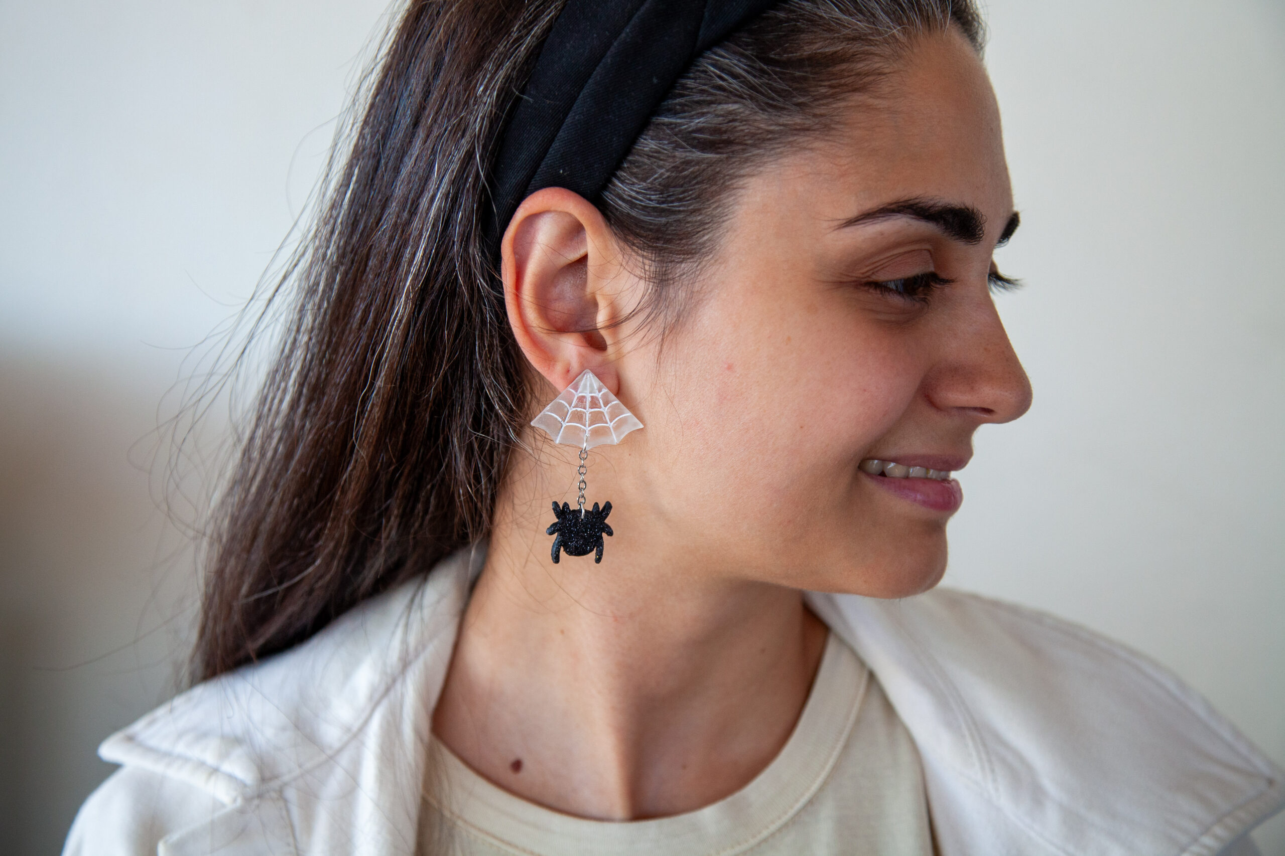Σκουλαρίκια "Itsy Bitsy Spider" - Image 5
