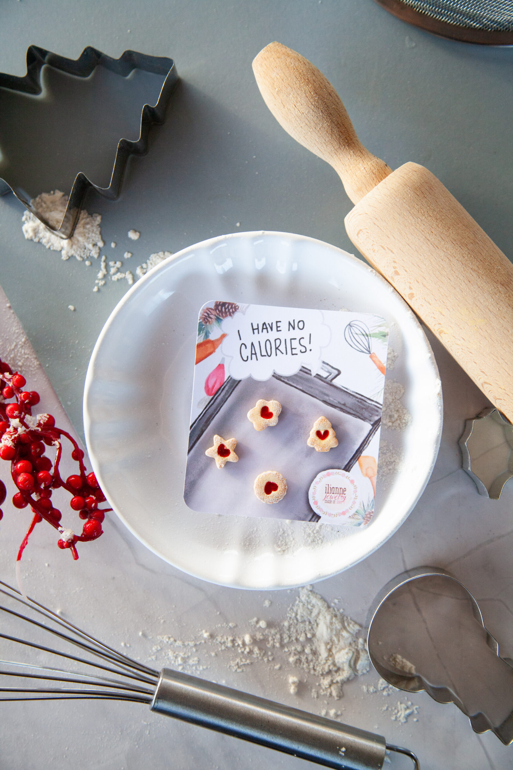 Σκουλαρίκια Mix & Match "Christmas Cookie Bites" - Image 2