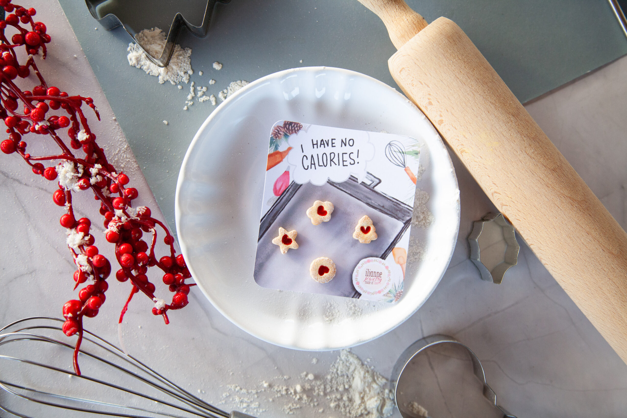 Σκουλαρίκια Mix & Match "Christmas Cookie Bites" - Image 5