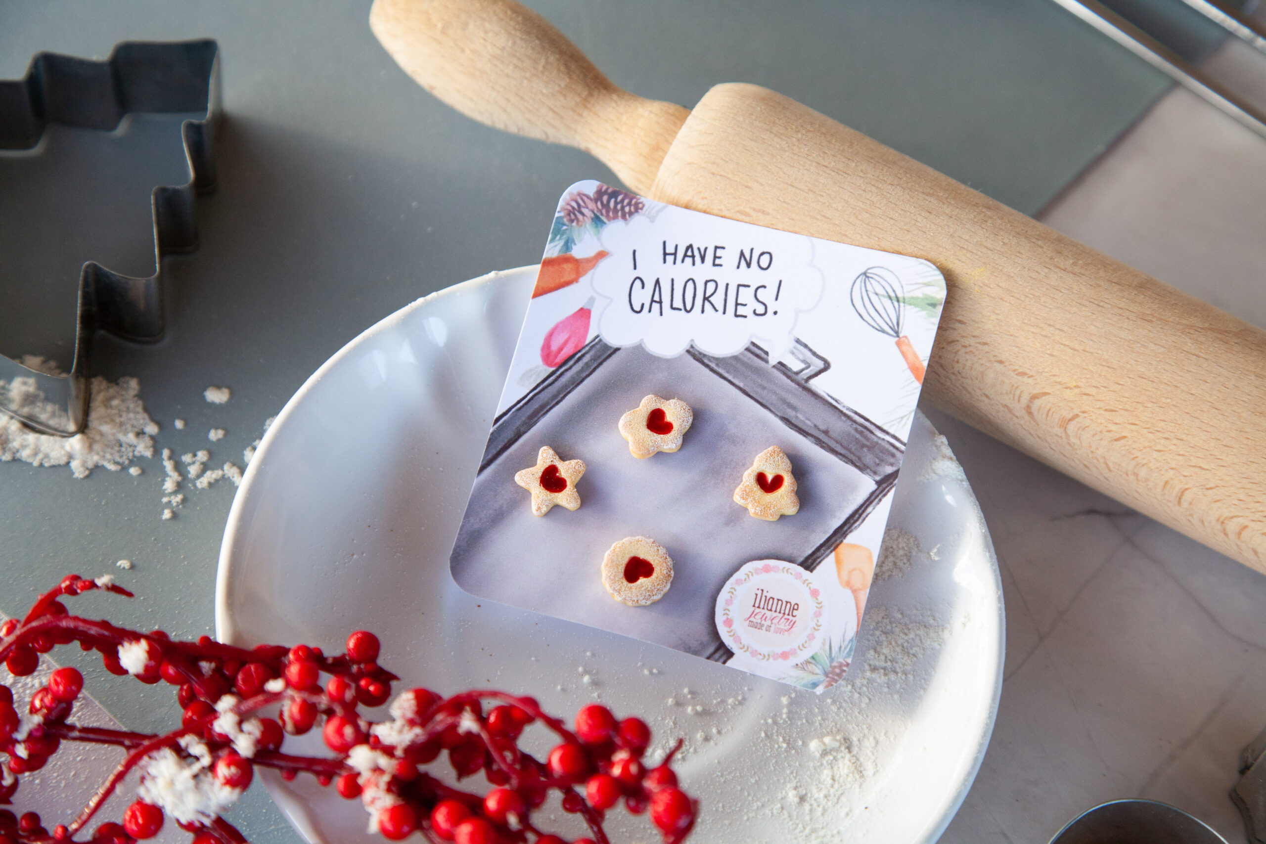 Σκουλαρίκια Mix & Match "Christmas Cookie Bites" - Image 4