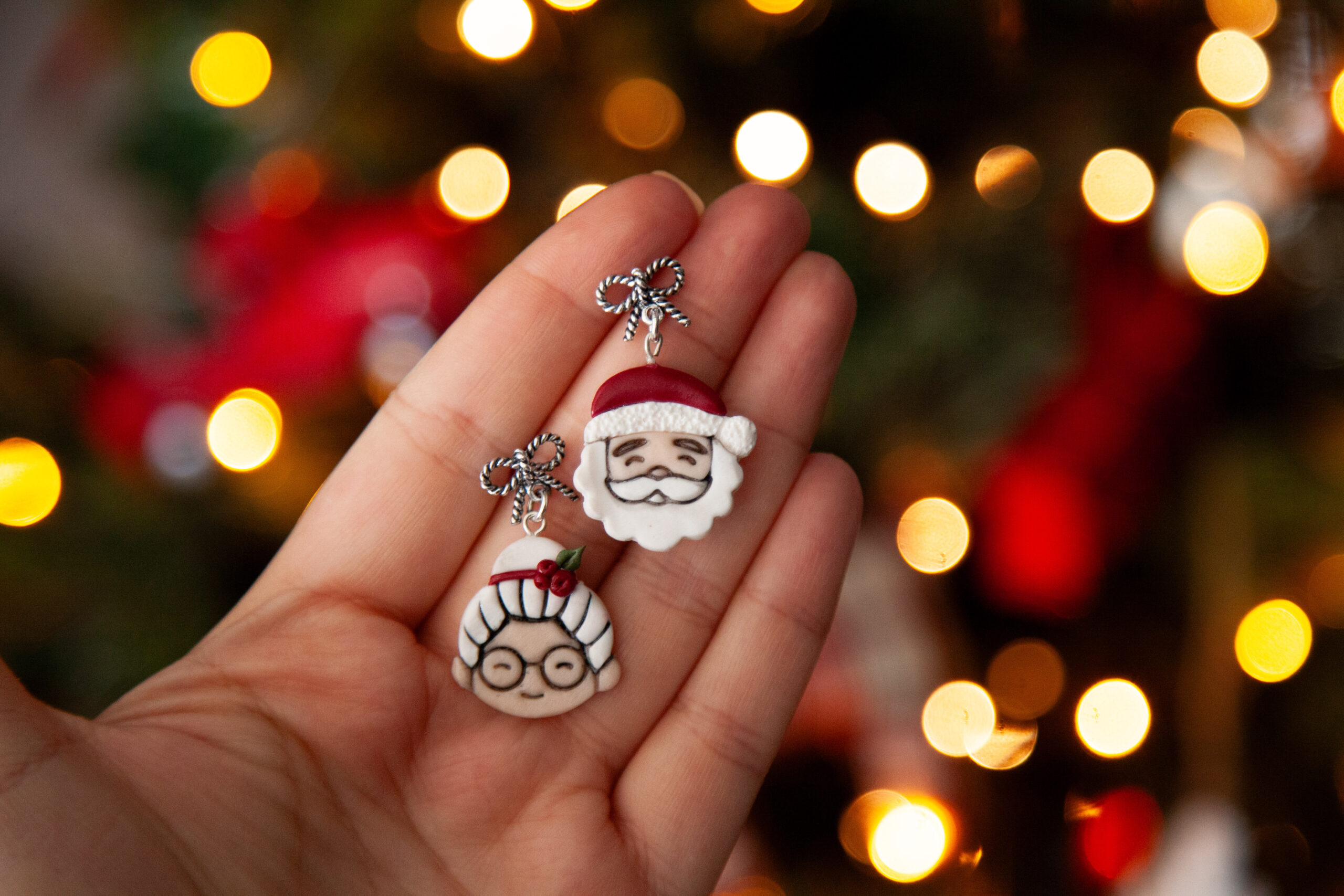 Σκουλαρίκια "Mr. & Mrs. Claus" - Image 6