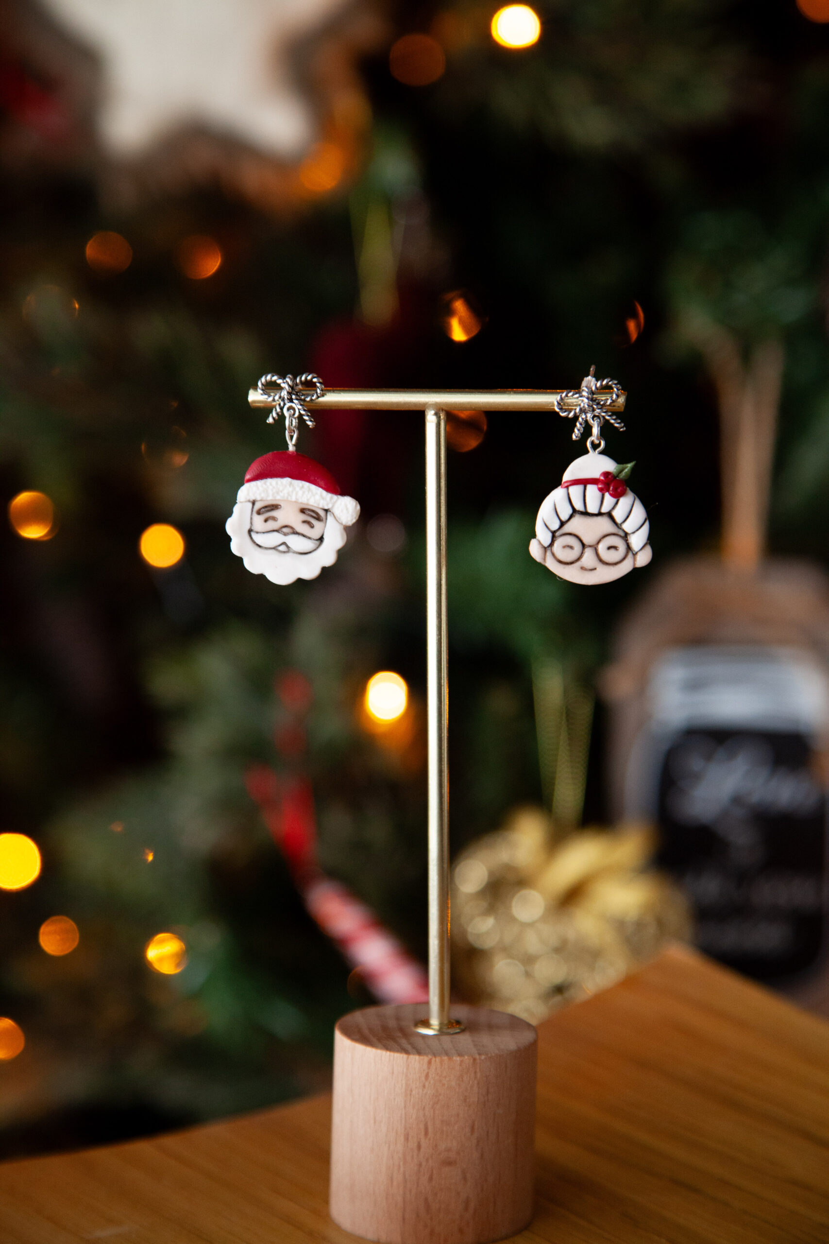 Σκουλαρίκια "Mr. & Mrs. Claus" - Image 9