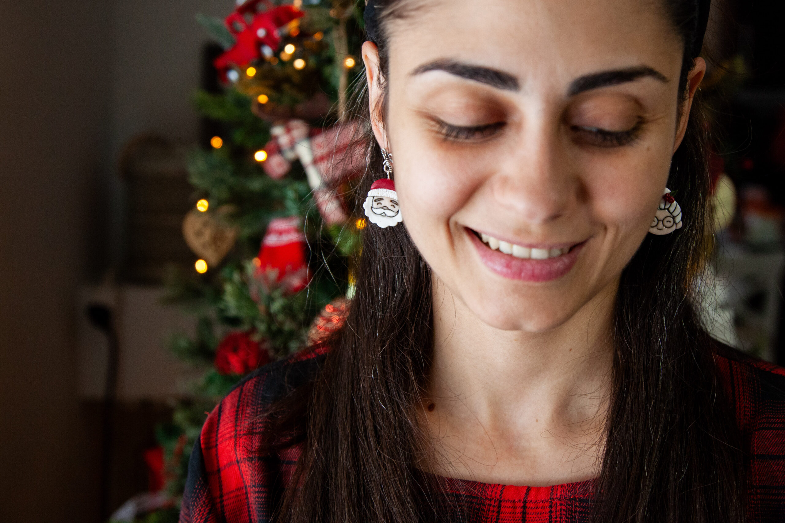 Σκουλαρίκια "Mr. & Mrs. Claus" - Image 4