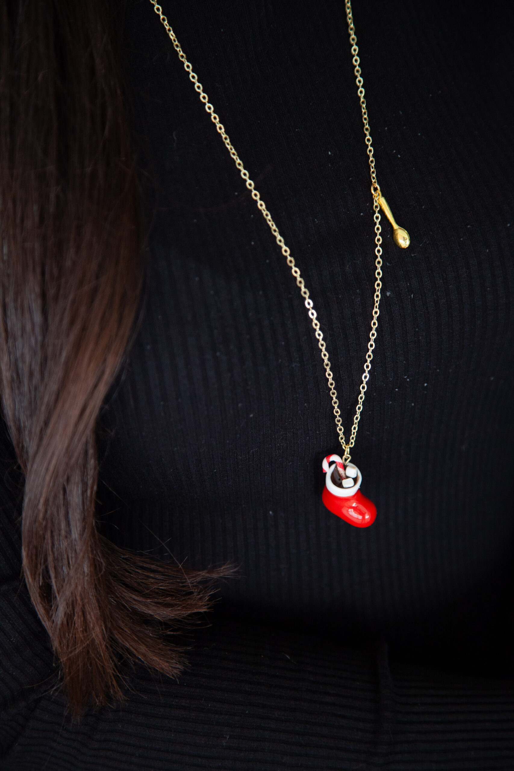 Κολιέ "Christmas Hot Chocolate" - Image 4