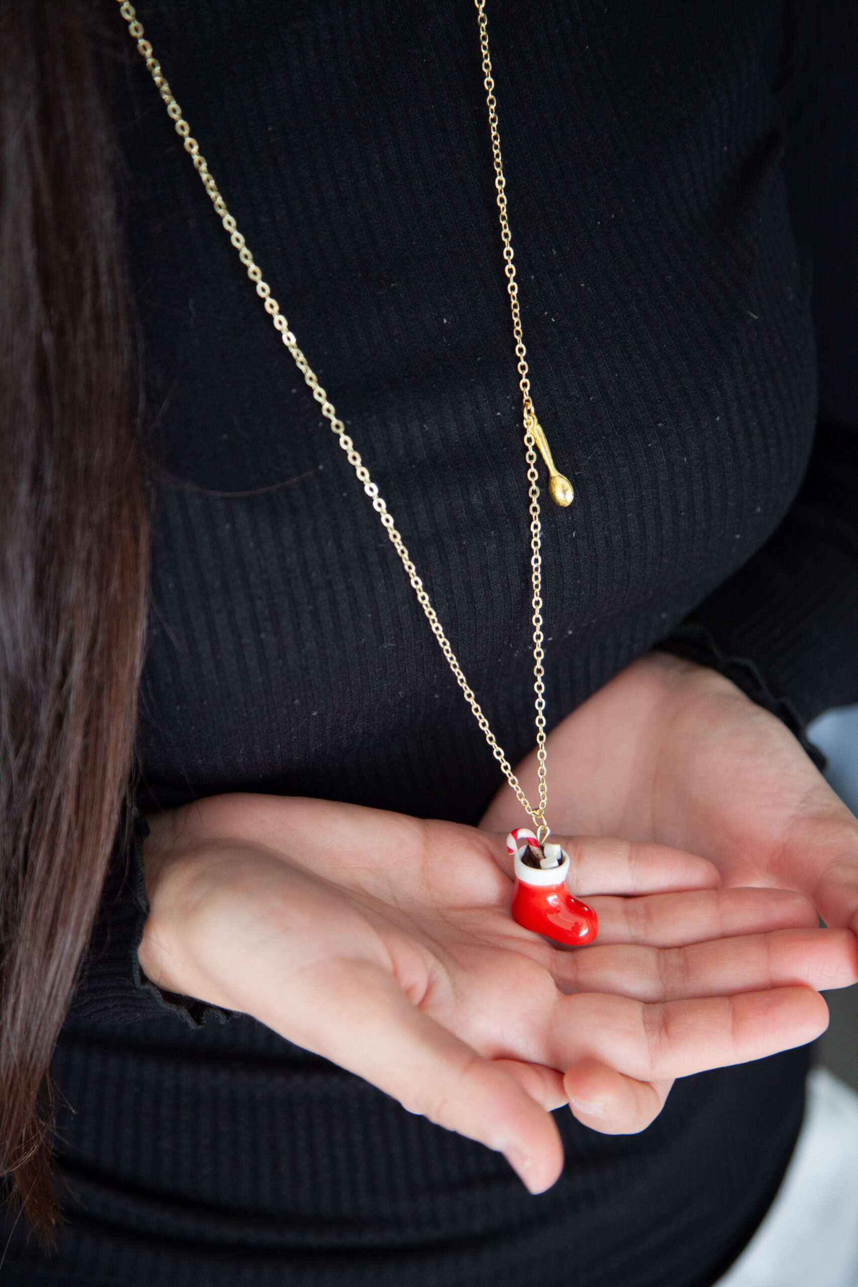 Κολιέ "Christmas Hot Chocolate" - Image 2