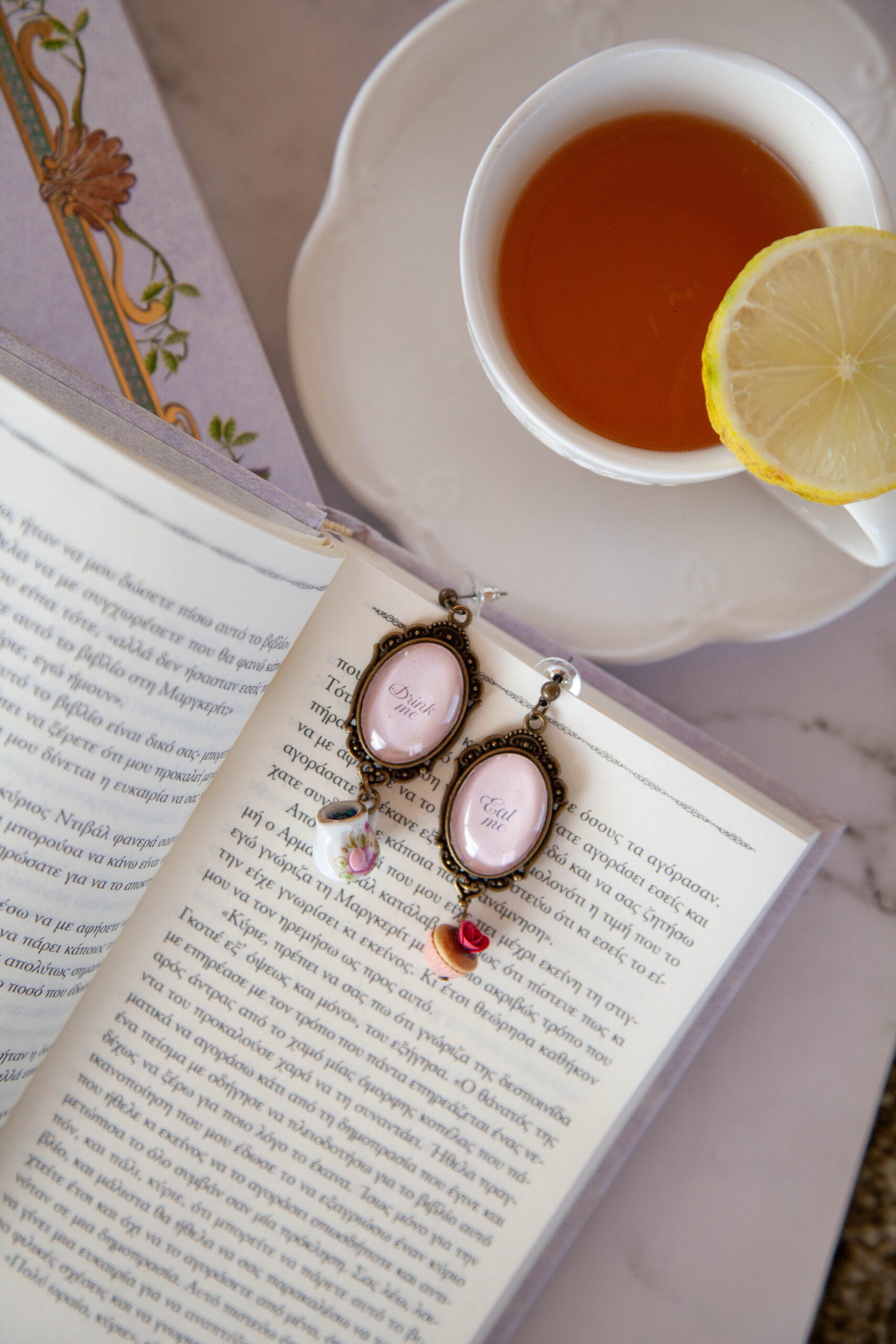 Σκουλαρίκια "Alice in Wonderland" - Image 3