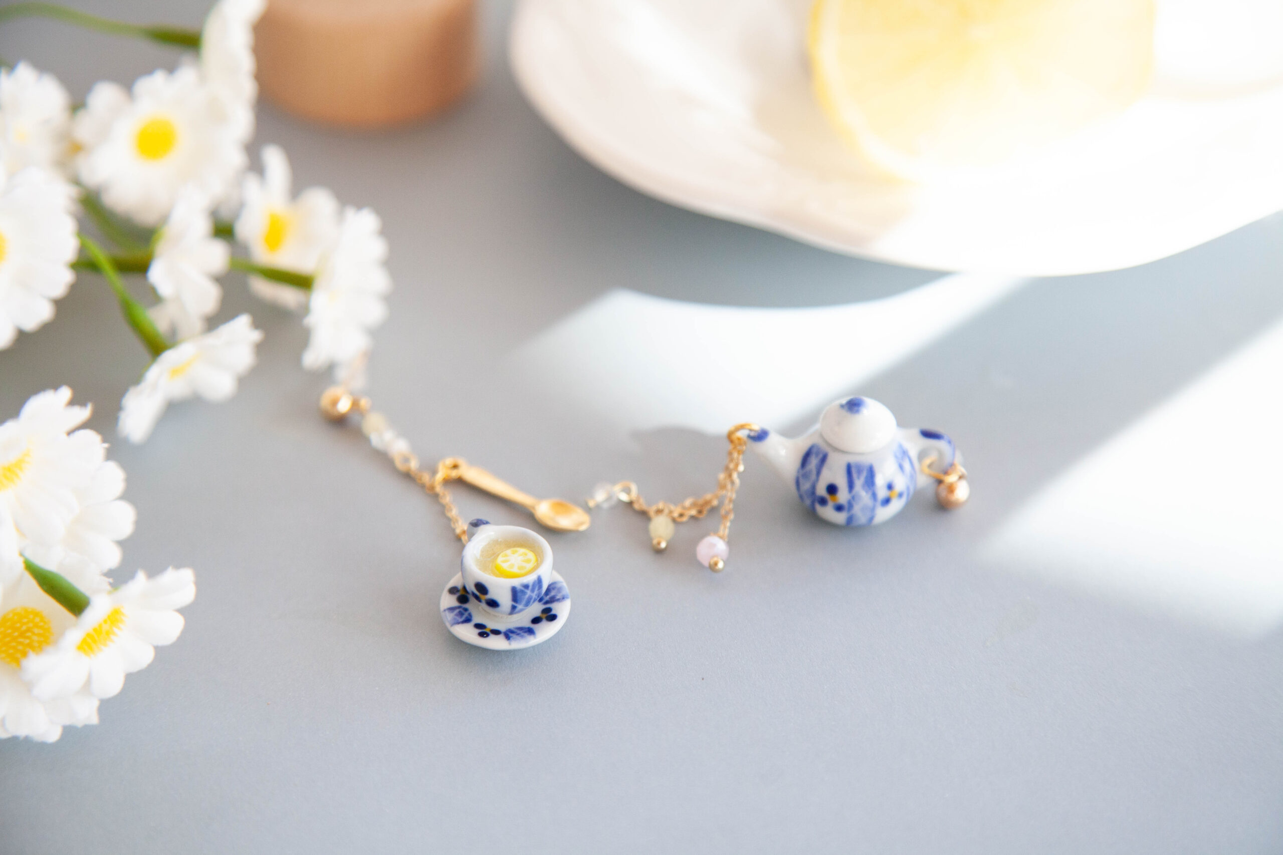 Σκουλαρίκια "Tea Elegance" - Image 6