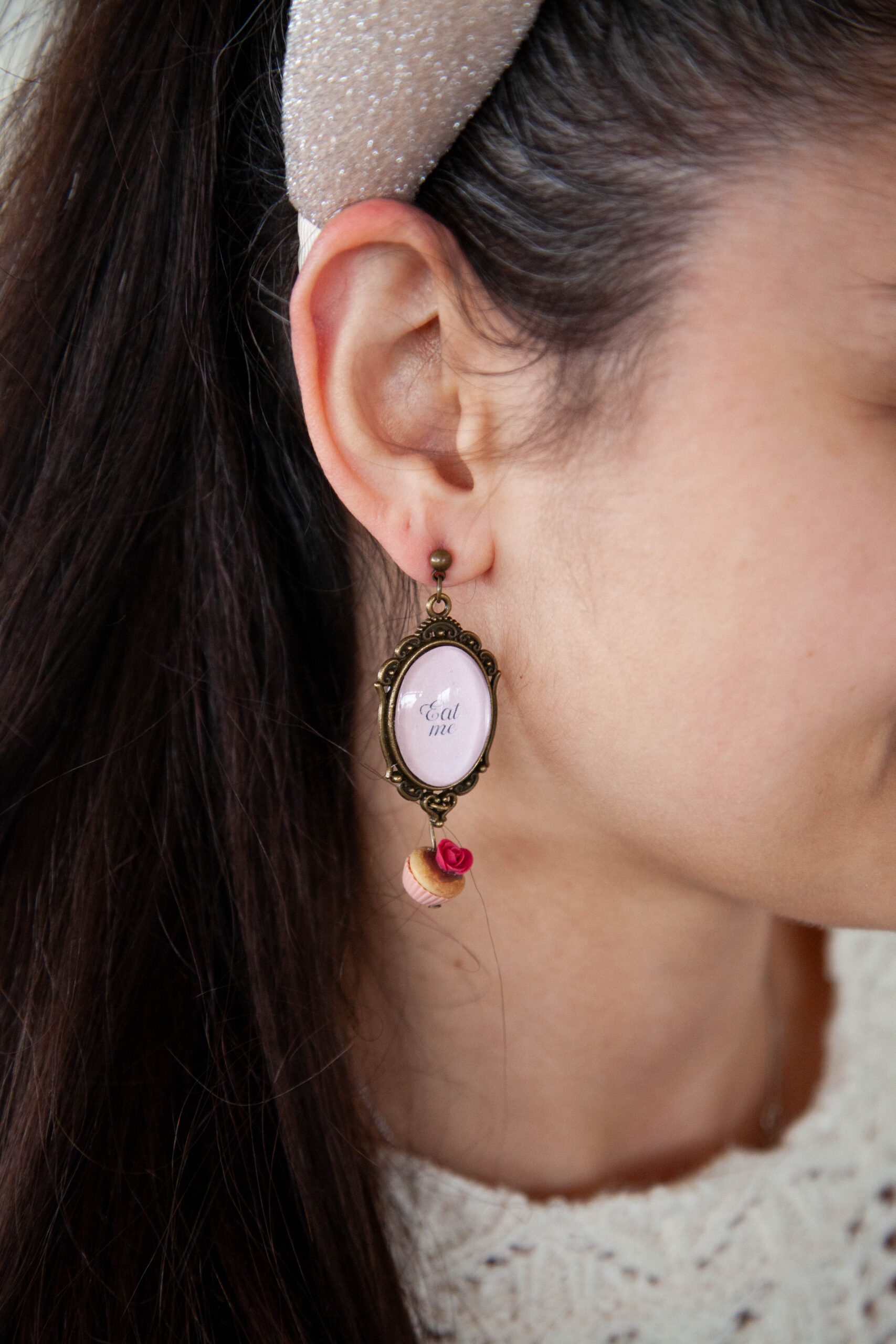 Σκουλαρίκια "Alice in Wonderland" - Image 4