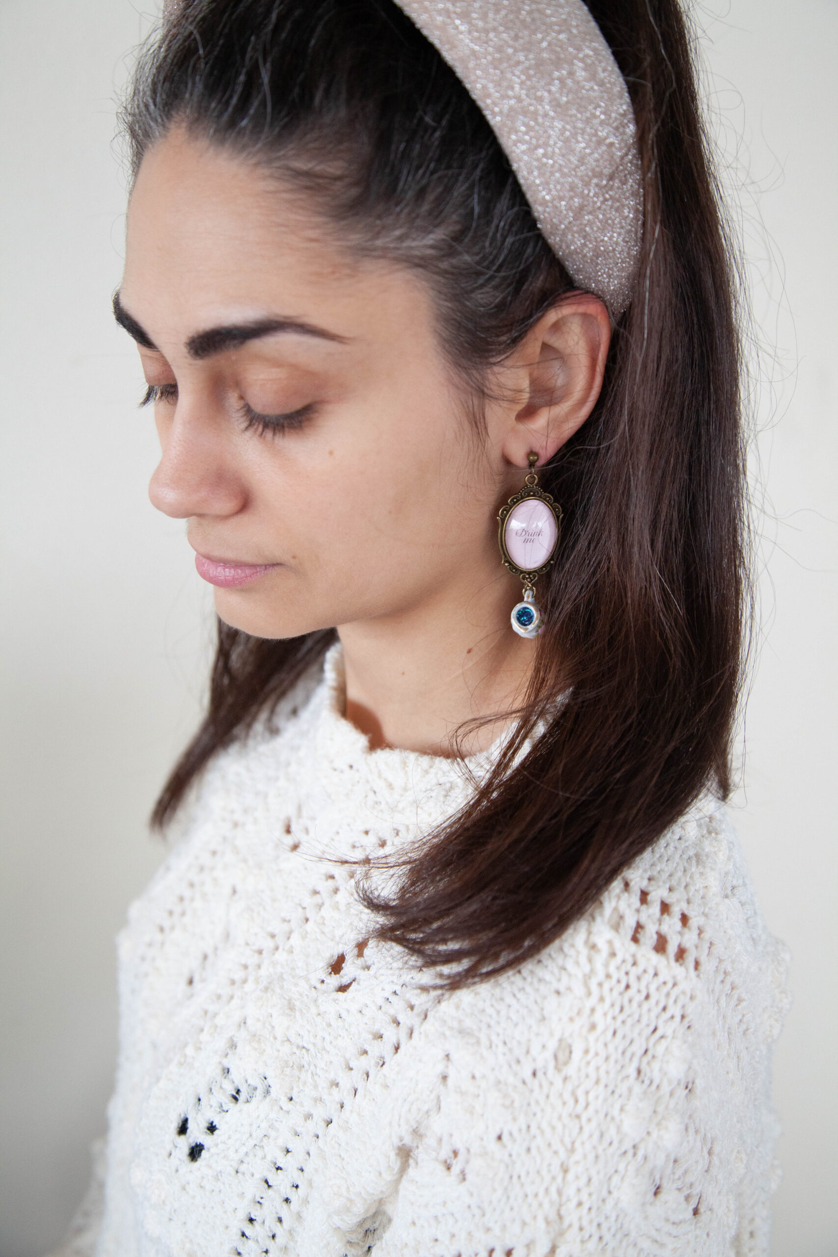 Σκουλαρίκια "Alice in Wonderland" - Image 6