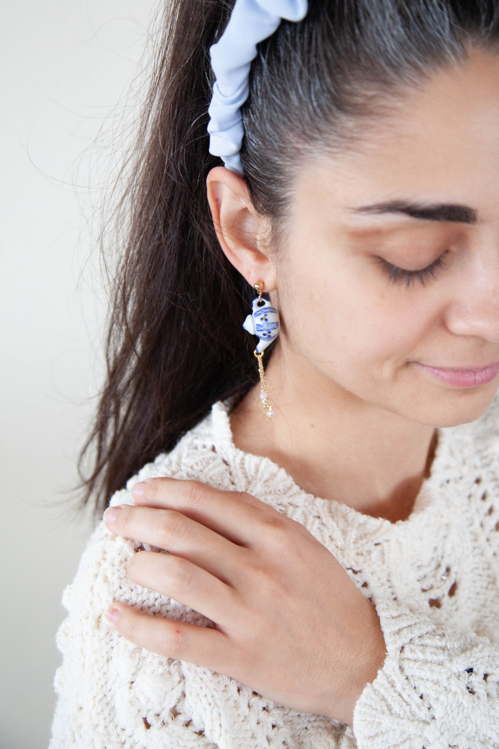 Σκουλαρίκια "Tea Elegance" - Image 4